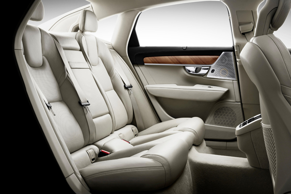 Interior Rear Seats Volvo S90