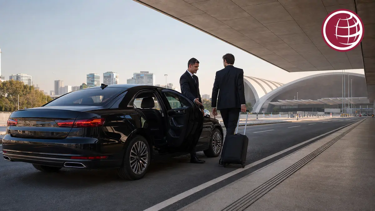 Transfer para Congonhas com sedan executivo e motorista profissional da GS Transfer