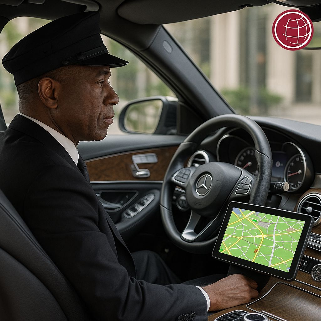 planejamento de rotas e contingências em transfer executivo