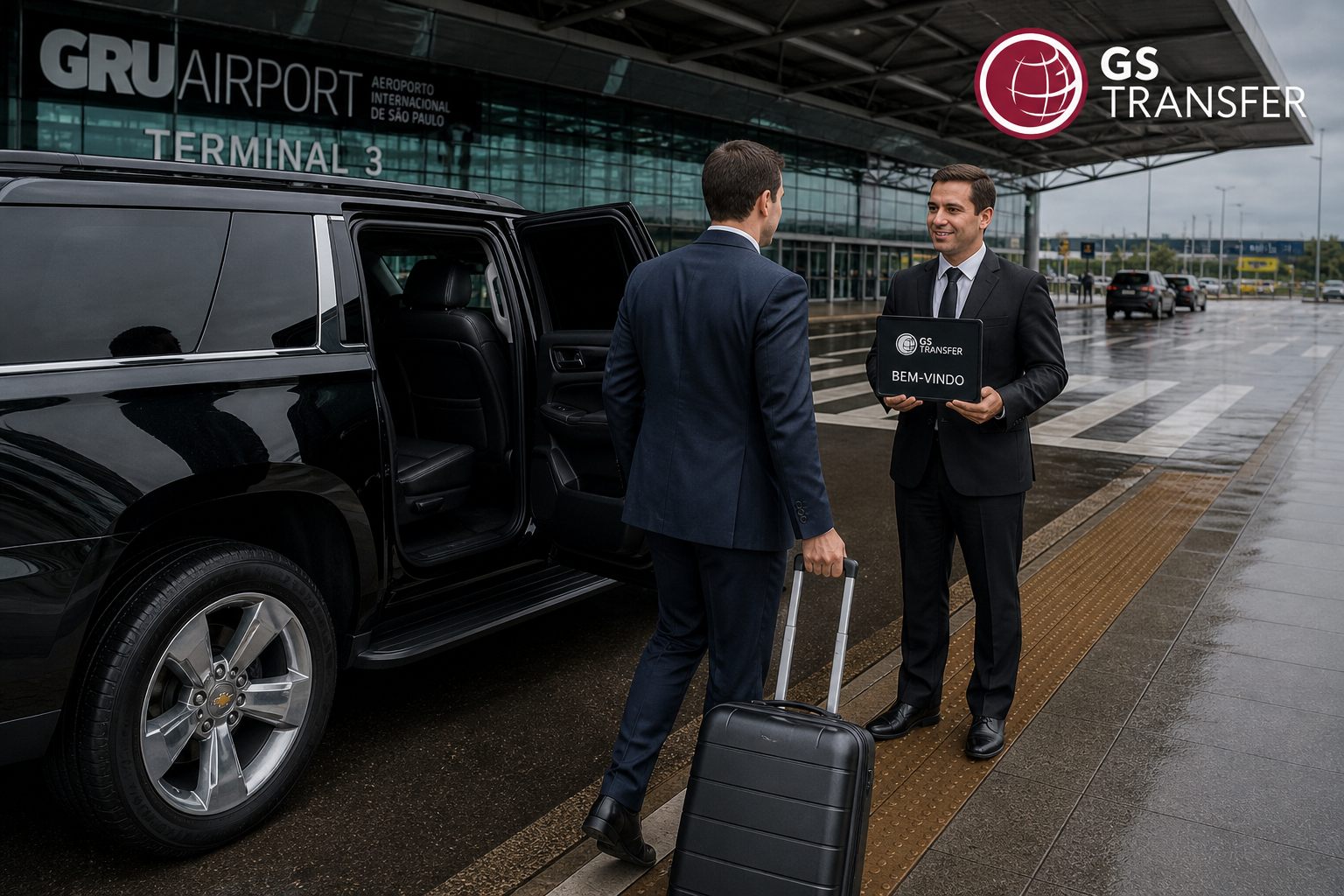 transfer executivo GRU para eventos corporativos