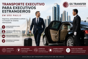 ransporte executivo para executivos estrangeiros em São Paulo